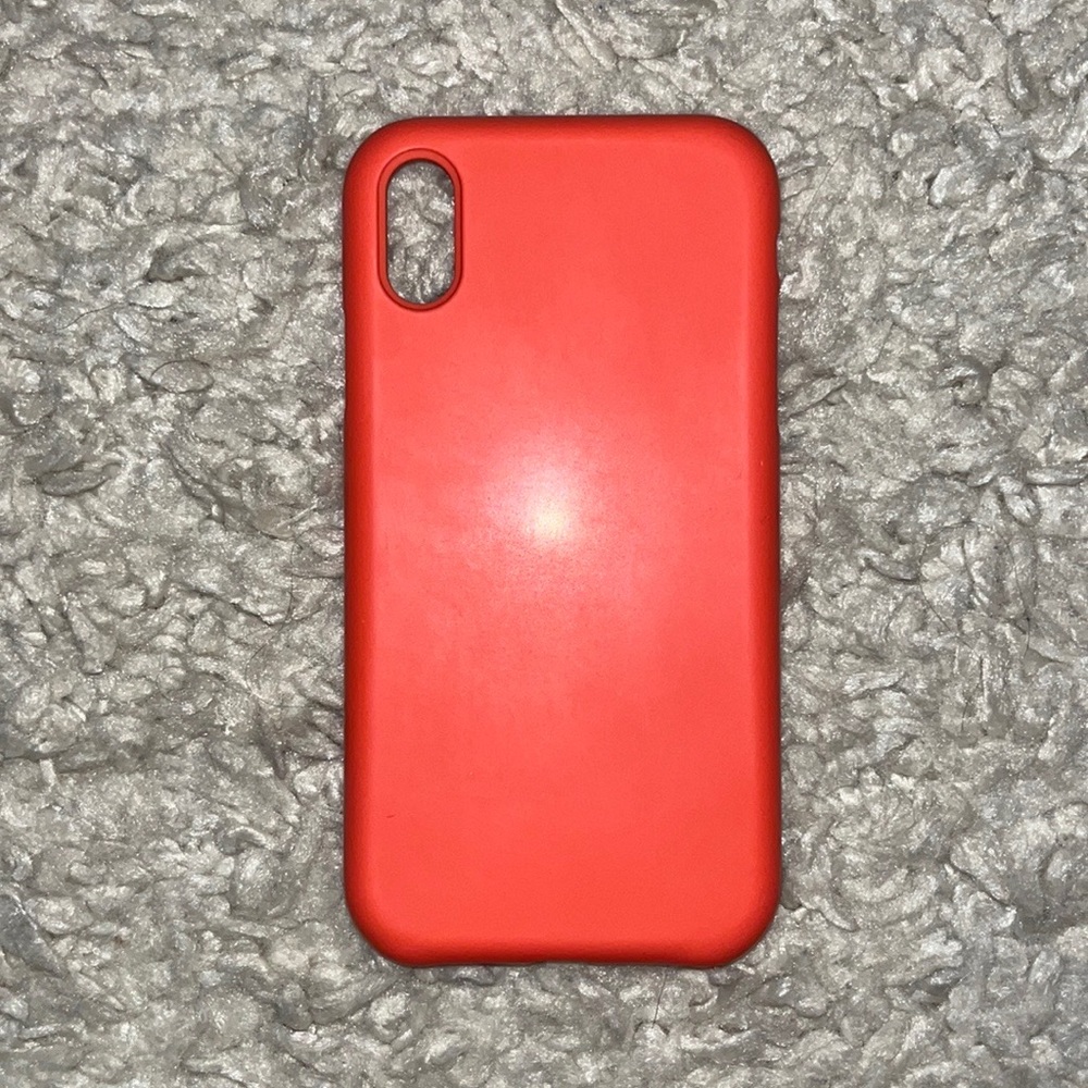 iPhone XR phone case- bright orange